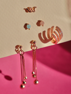 Archive Glow Dot Stud Tek Küpe