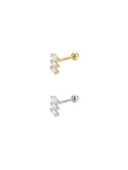 Archive Baguette Cascade Piercing