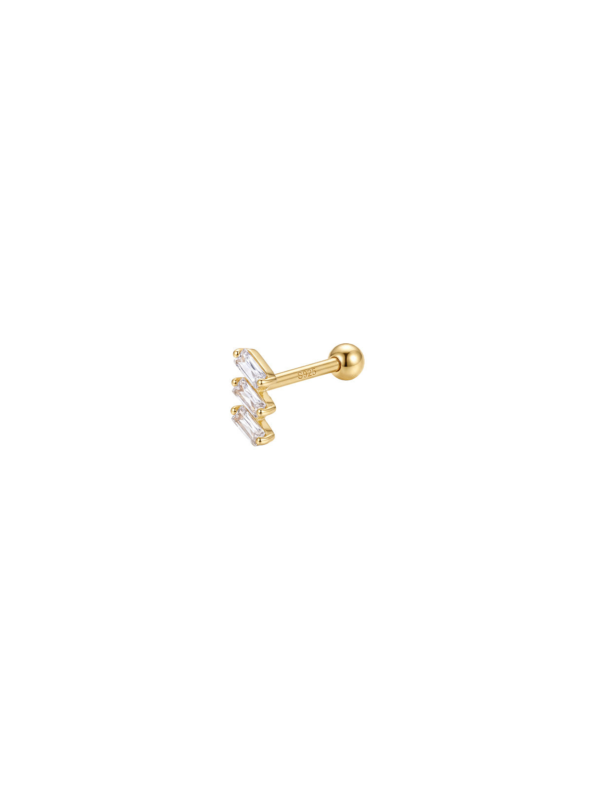 Archive Baguette Cascade Piercing