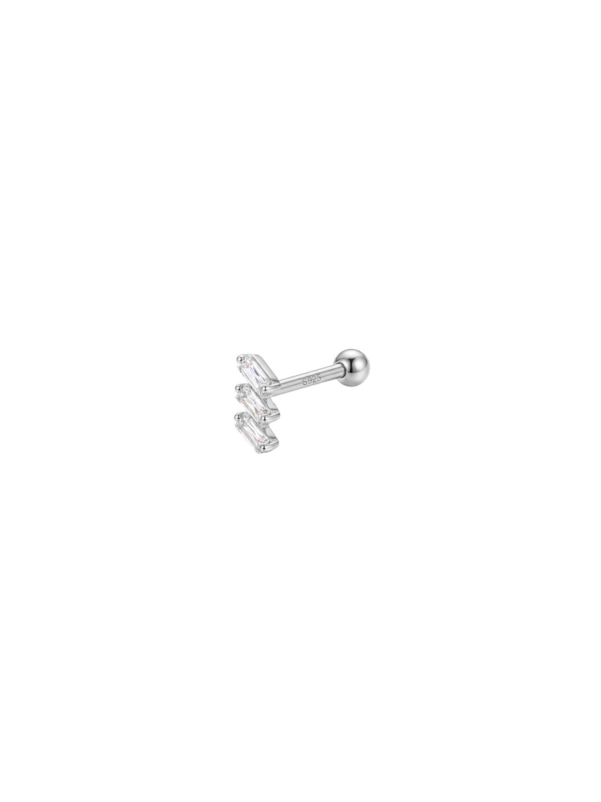 Archive Baguette Cascade Piercing