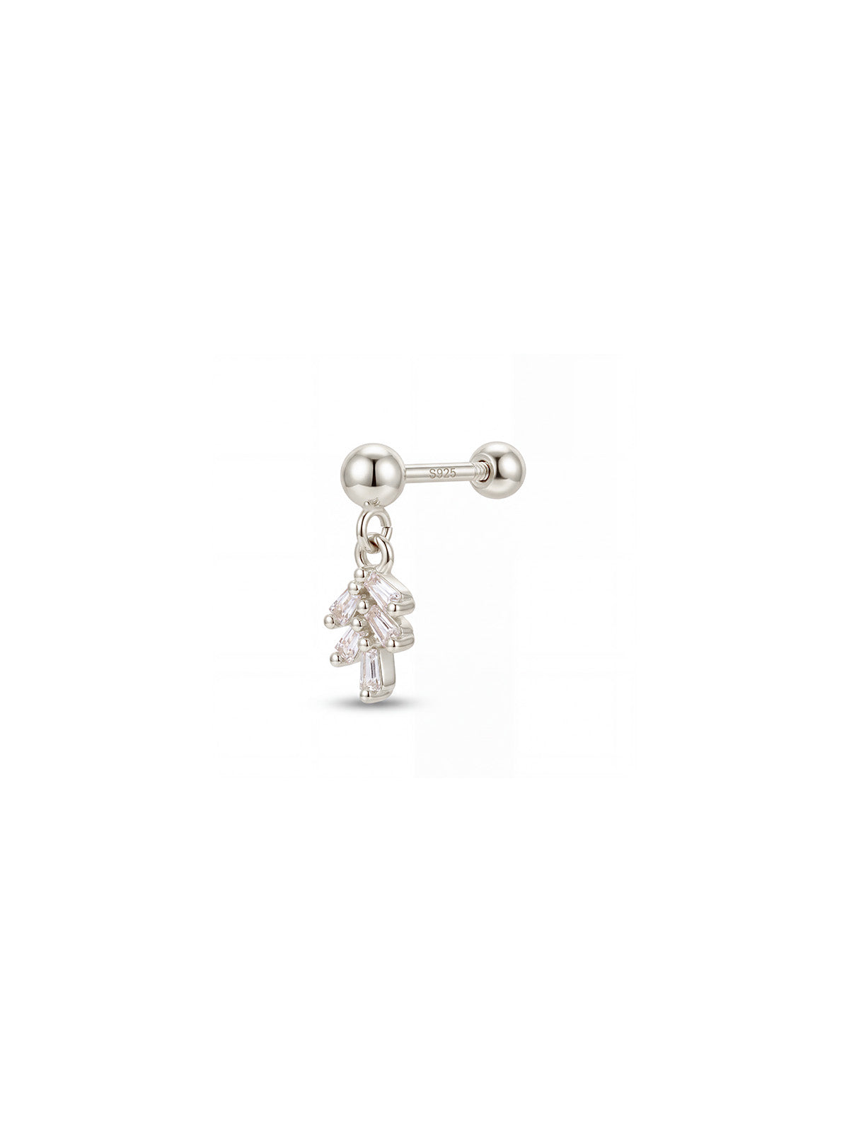 Archive Baguette Drop Piercing