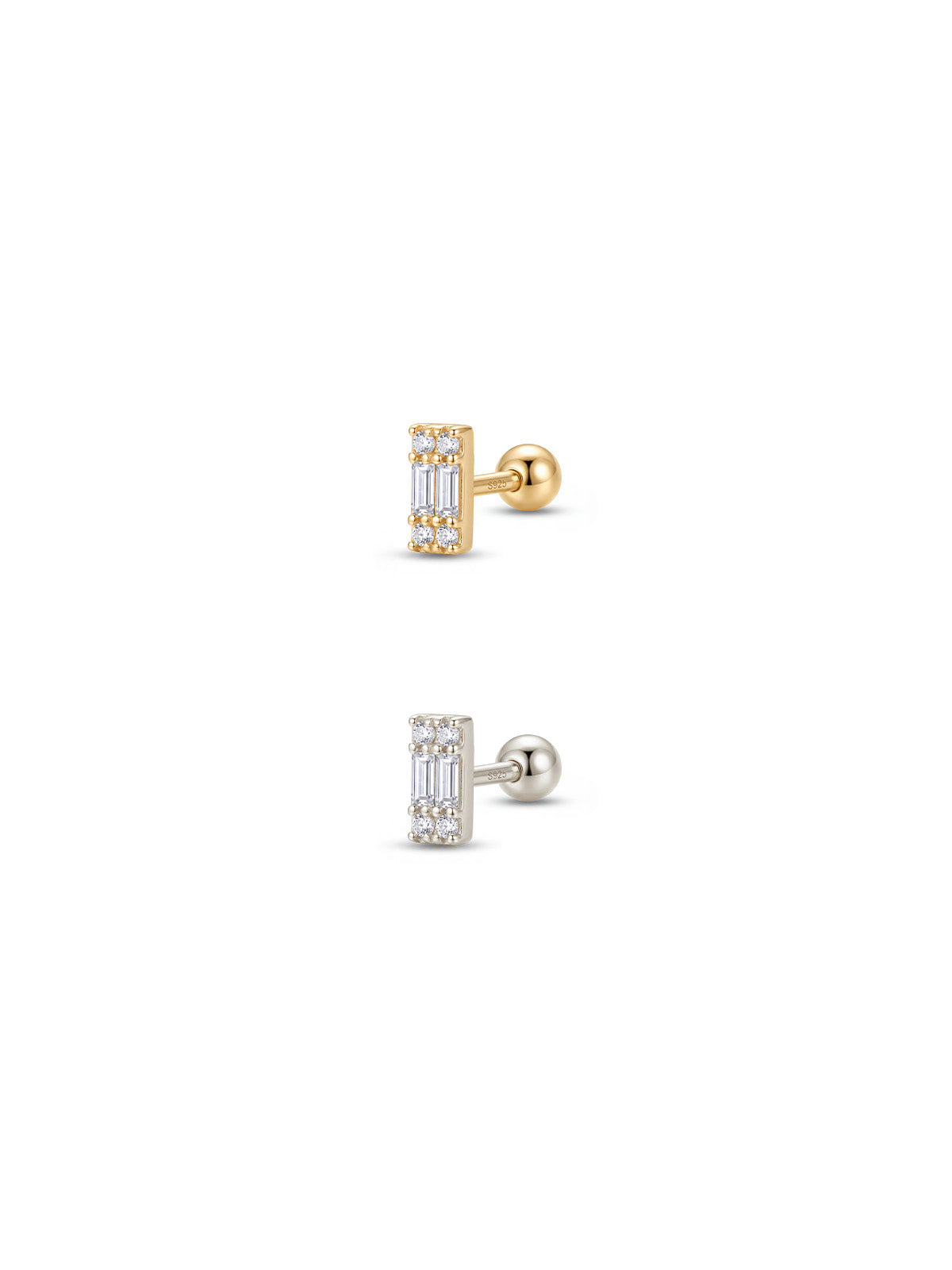 Archive Baguette Grid Piercing