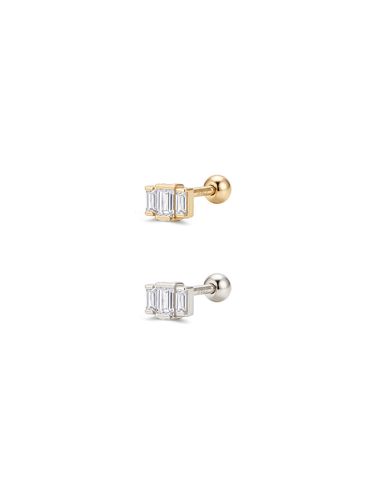 Archive Baguette Trio Piercing