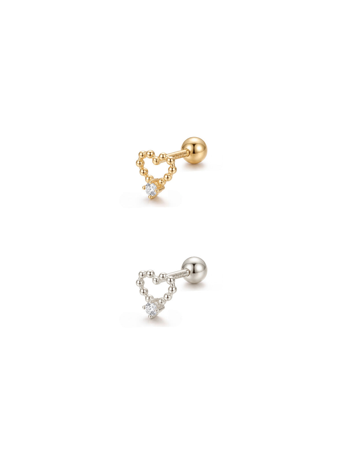 Archive Bead Heart Piercing