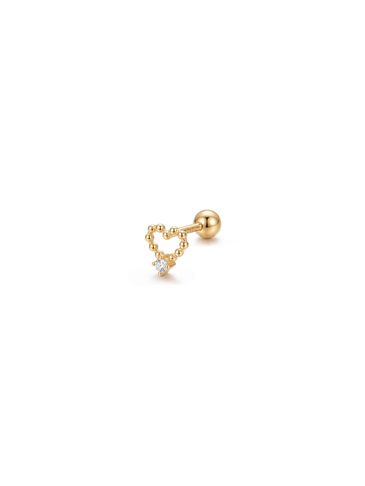 Archive Bead Heart Piercing
