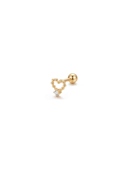 Archive Bead Heart Piercing