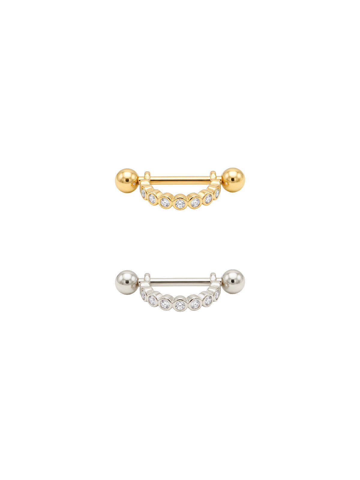 Archive Bezel Arc Piercing