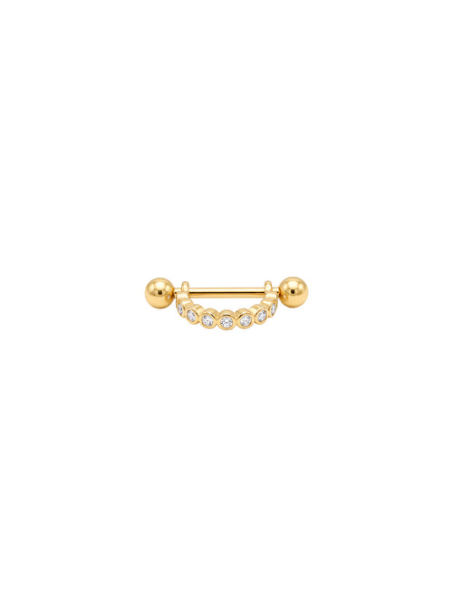 Archive Bezel Arc Piercing