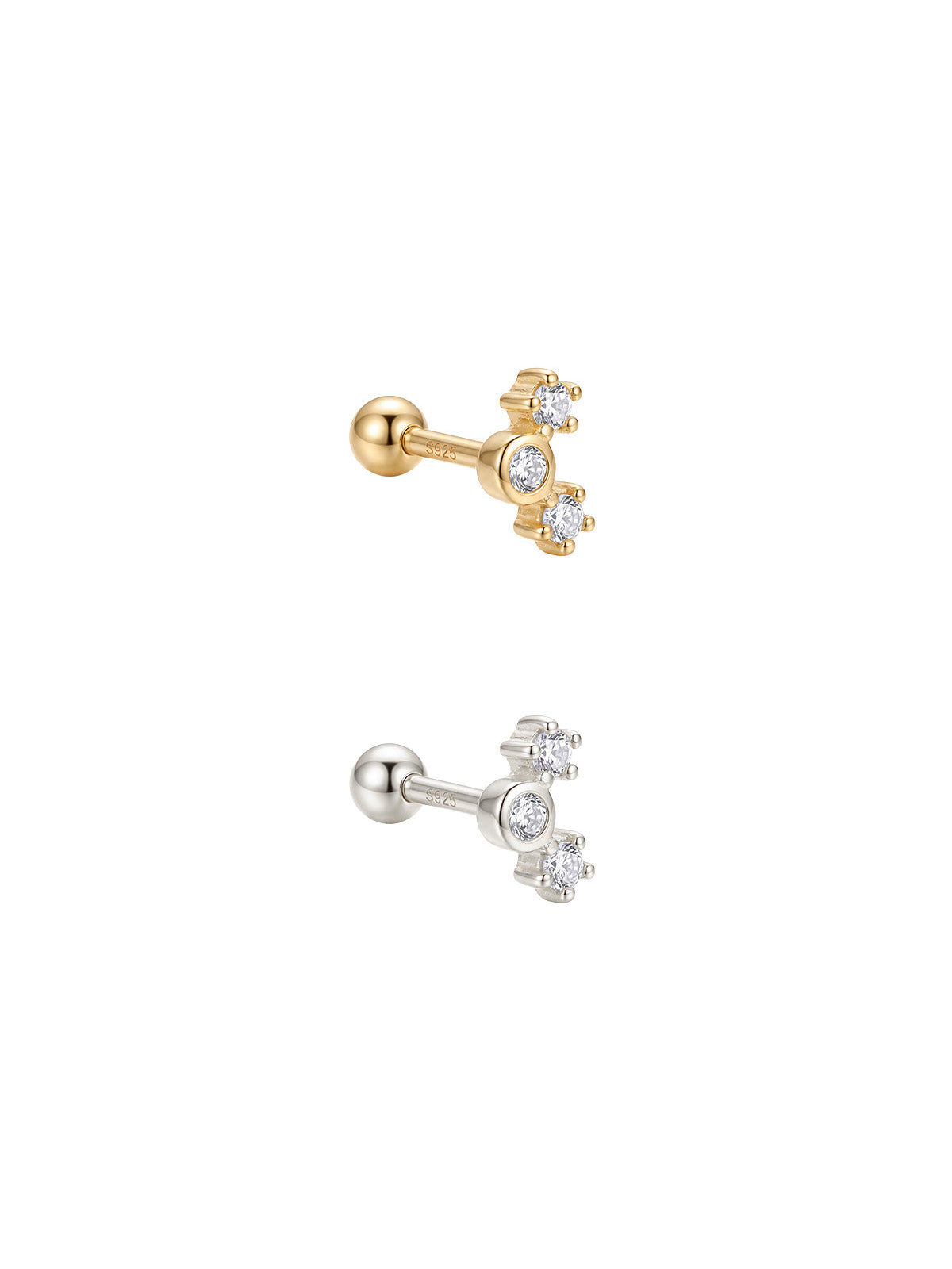 Archive Bezel Trio Piercing