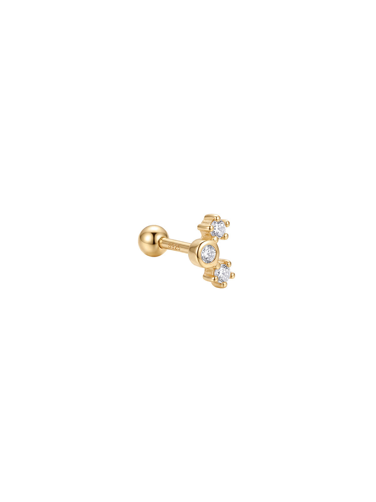 Archive Bezel Trio Piercing