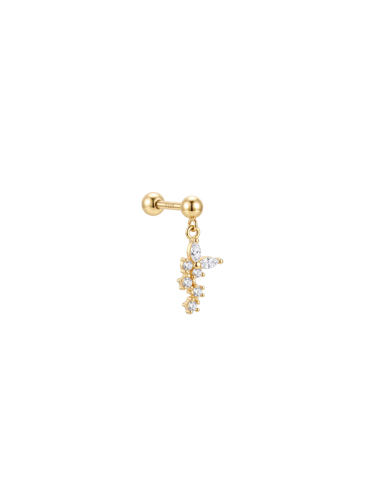 Archive Butterfly Drop Piercing