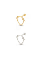 Archive Chain Arc Piercing