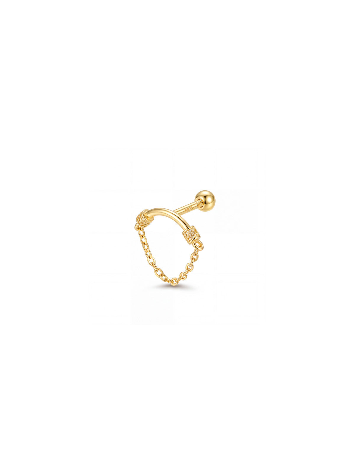 Archive Chain Arc Piercing