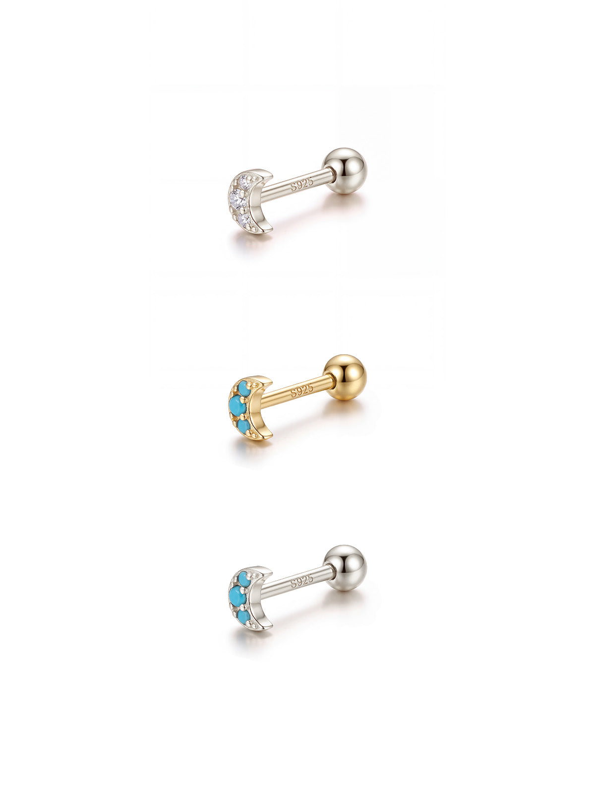Archive Crescent Trio Piercing