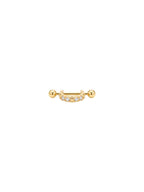 Archive Crisscross Arc Piercing
