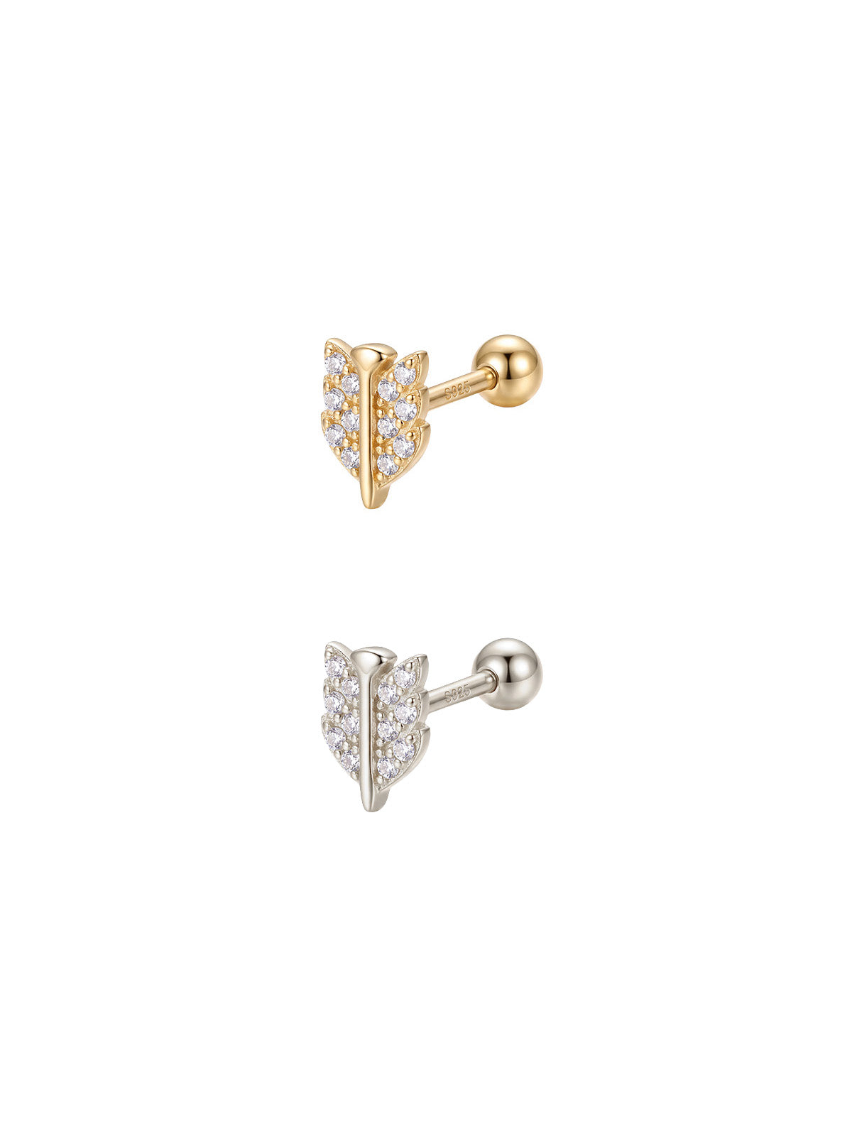 Archive Crystal Arrow Piercing