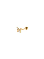 Archive Crystal Butterfly Piercing