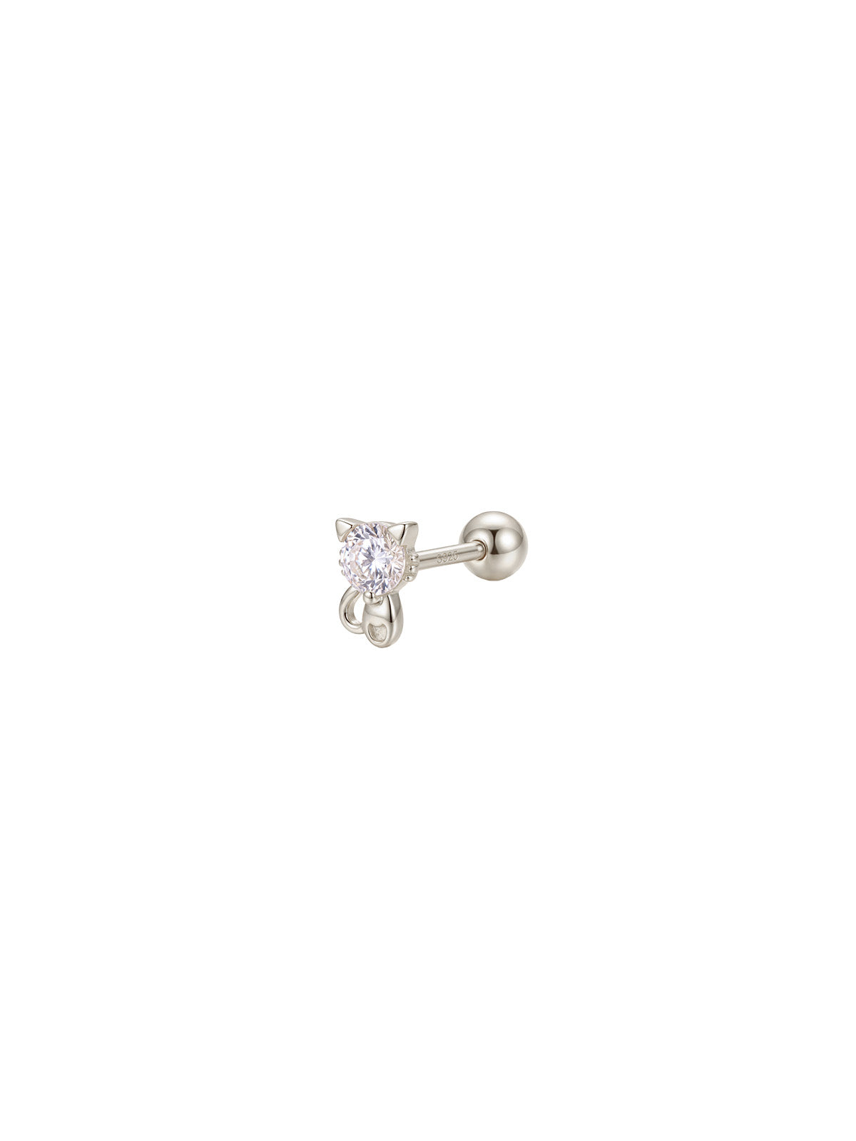 Archive Crystal Cat Piercing