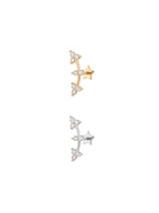 Archive Crystal Clover Arc Piercing
