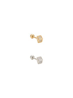 Archive Crystal Cube Piercing