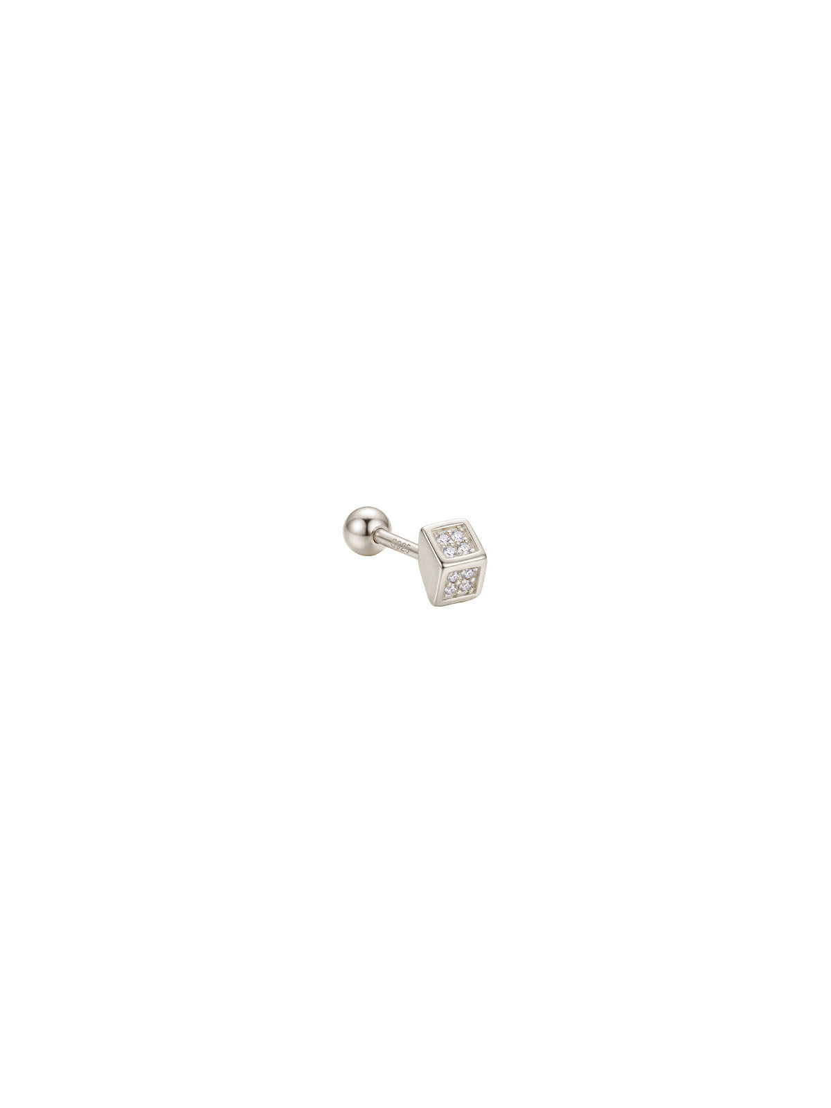 Archive Crystal Cube Piercing