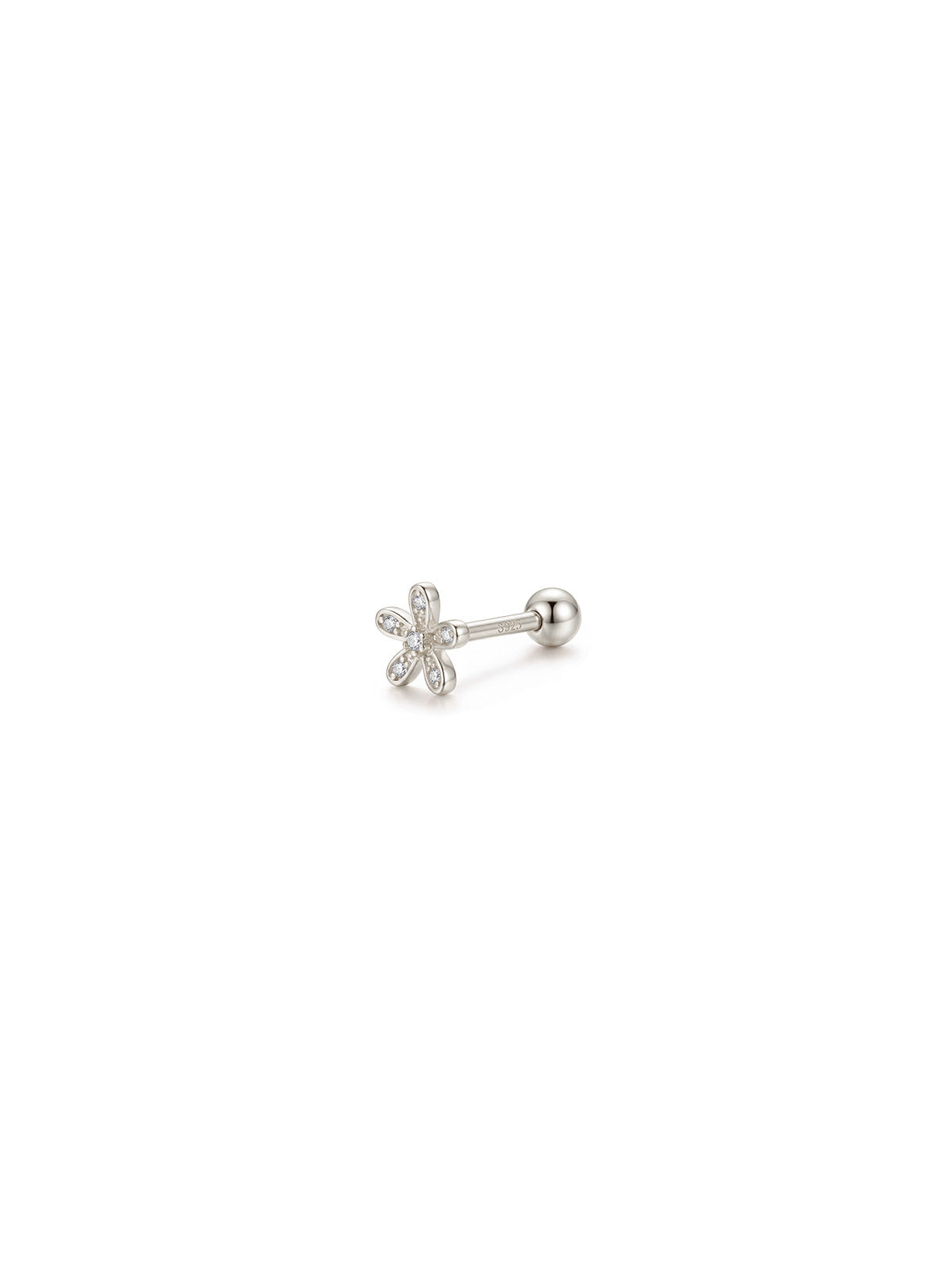 Archive Crystal Flower Piercing
