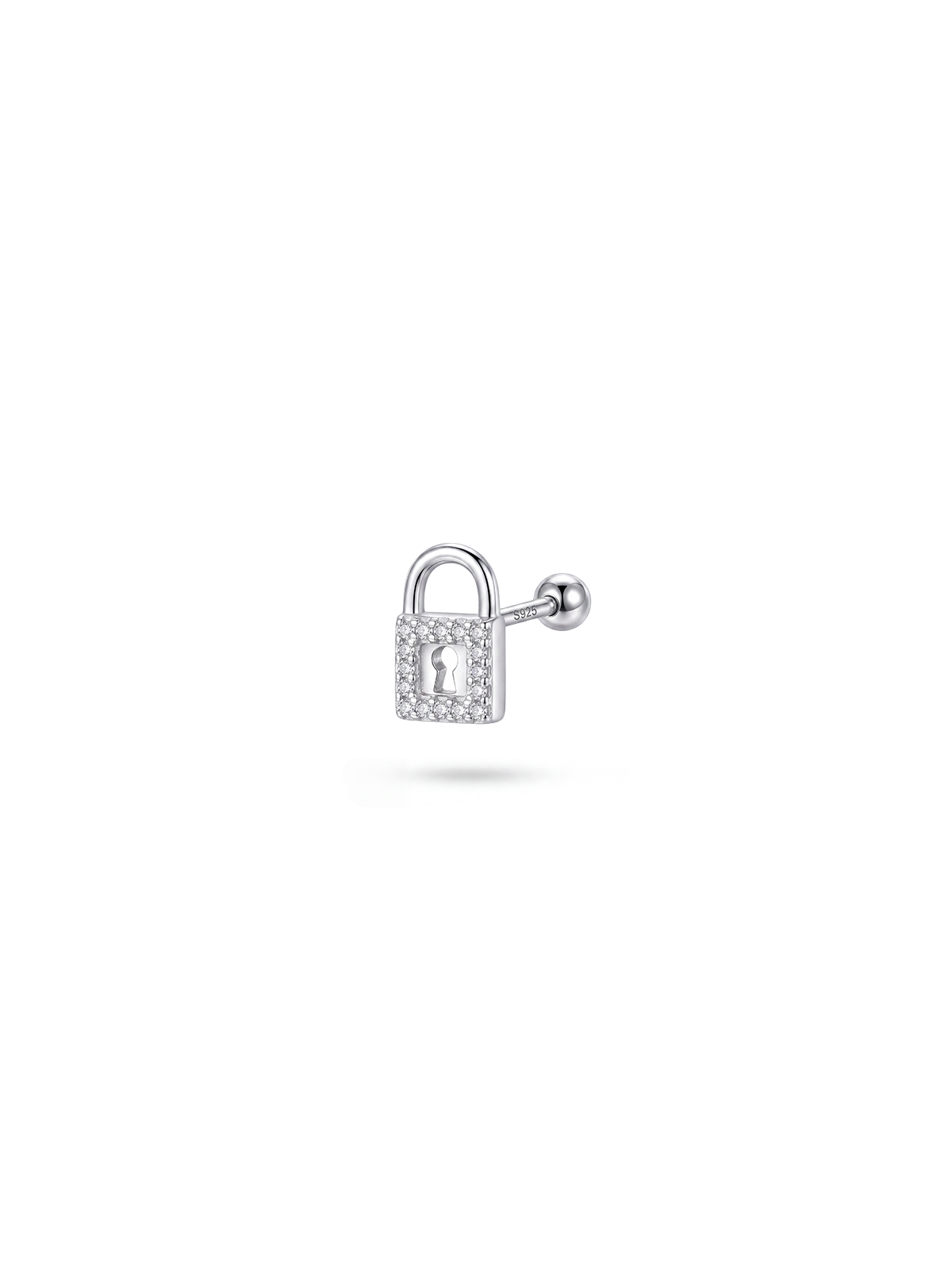 Archive Crystal Lock Piercing
