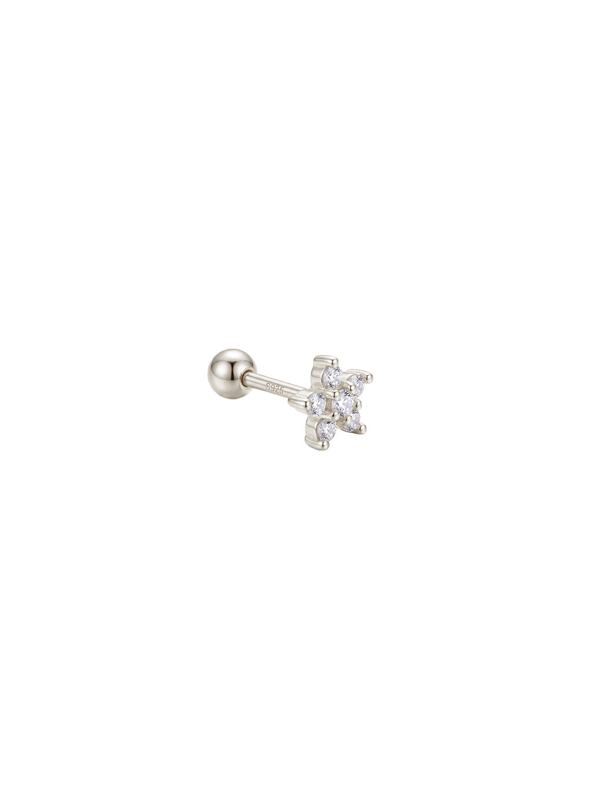 Archive Crystal Lotus Piercing