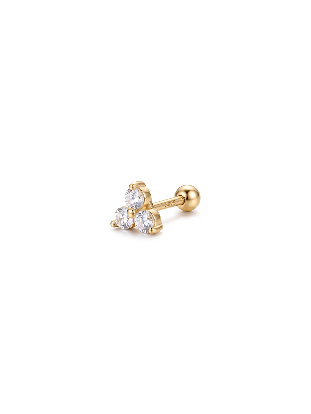 Archive Crystal Trio Piercing