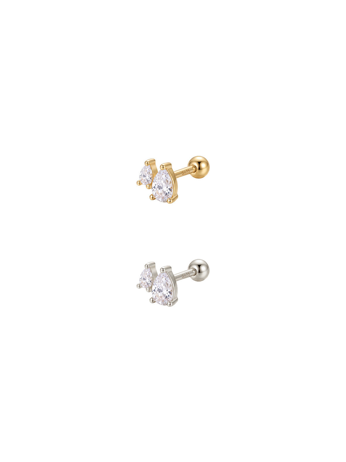 Archive Double Pear Piercing