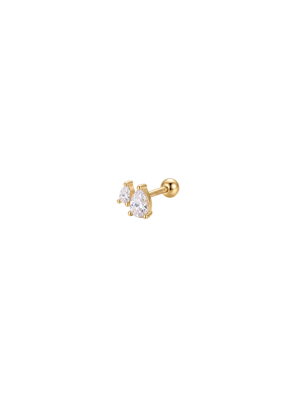 Archive Double Pear Piercing