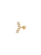 Archive Five Crystal Curve Piercing