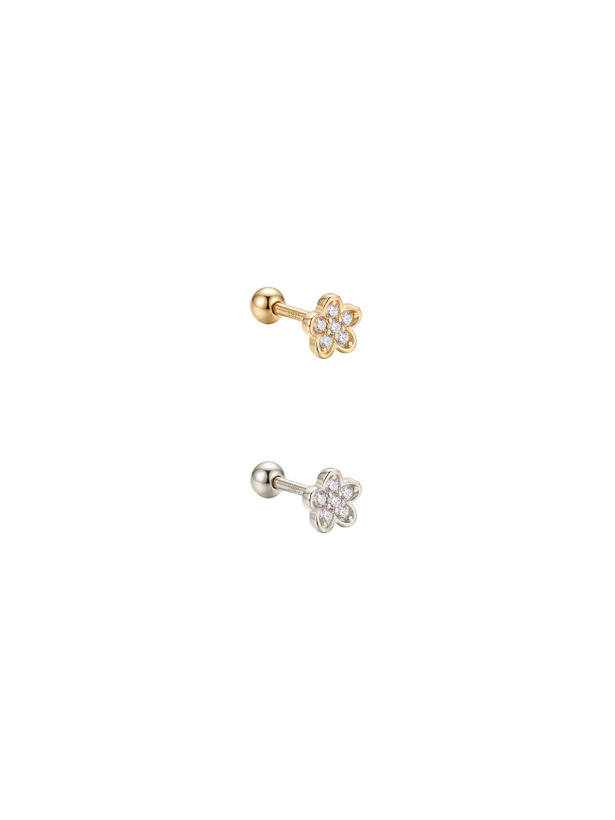 Archive Five Petal Blossom Piercing