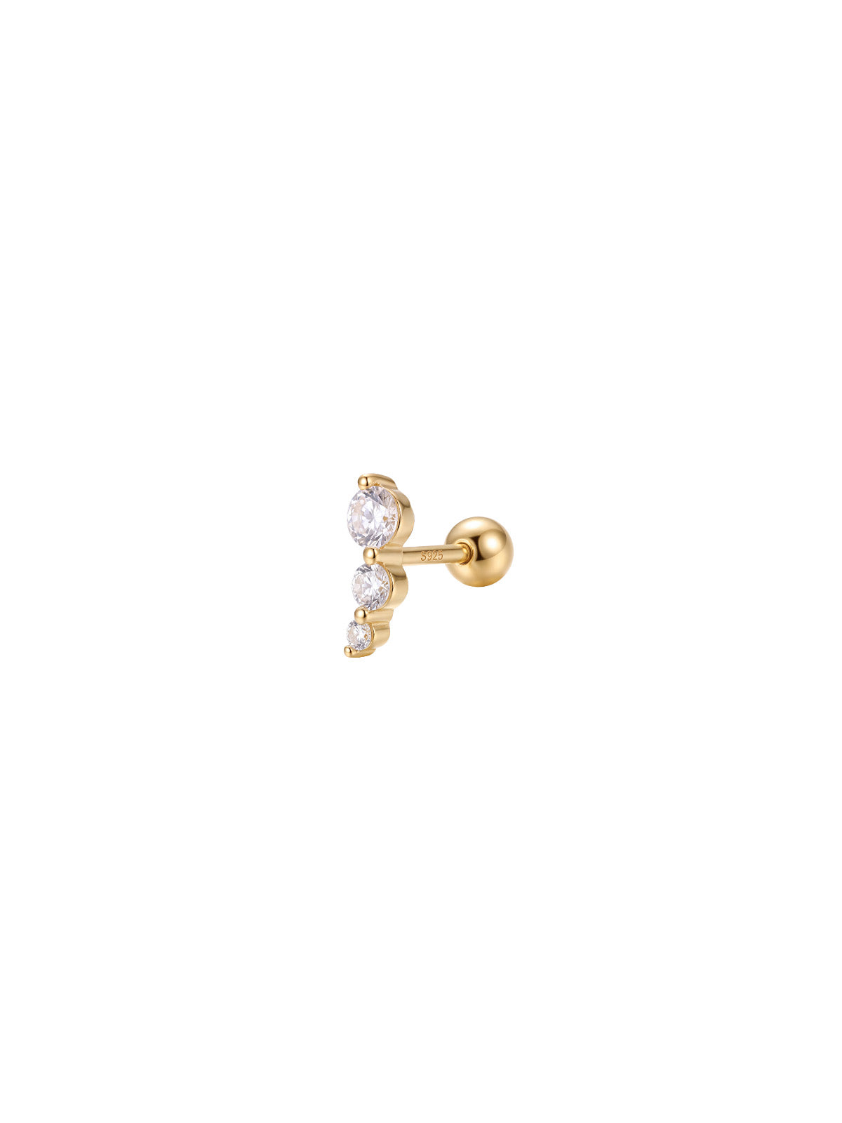Archive Graduated Crystal Piercing