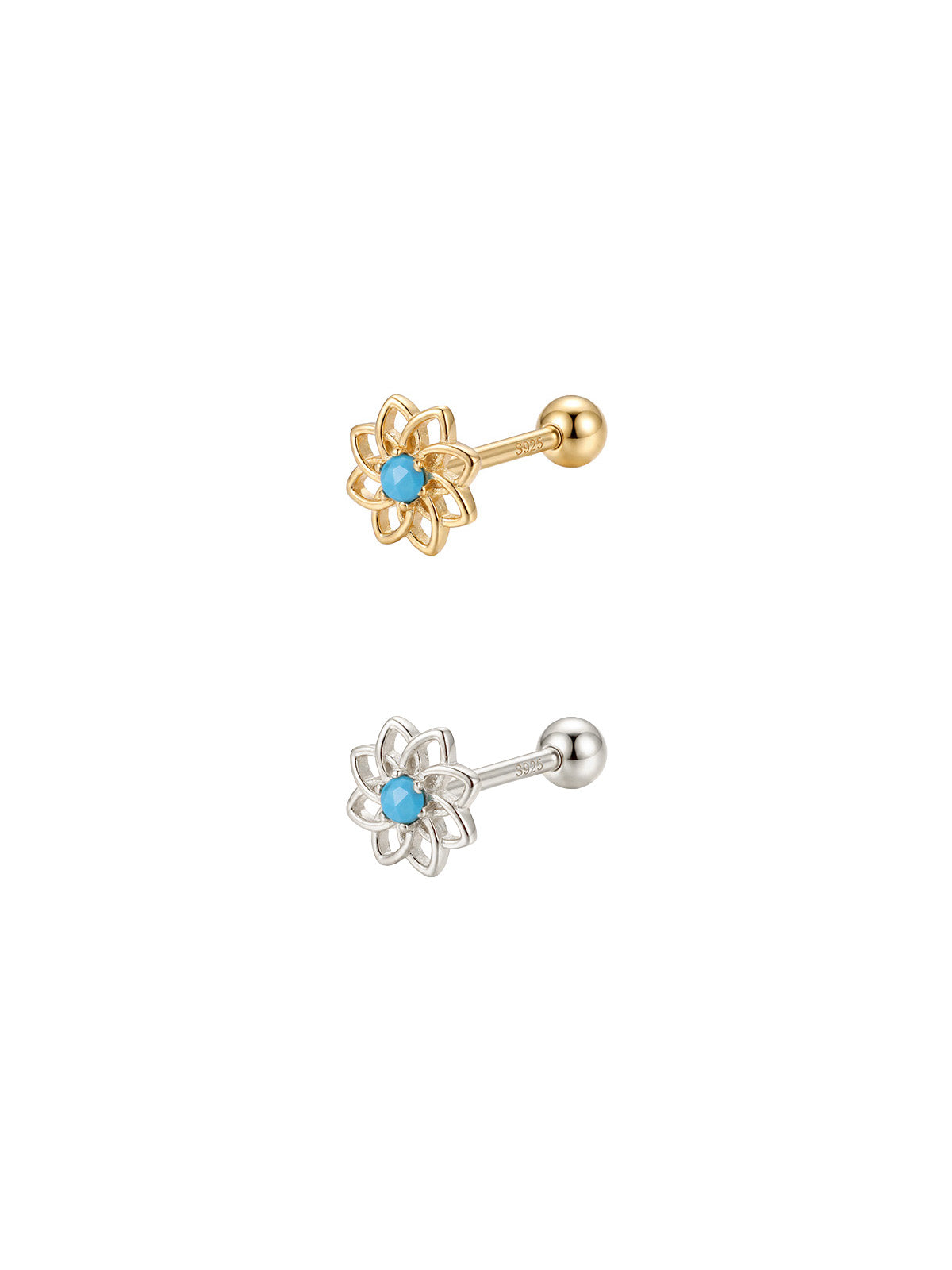Archive Turquoise Lotus Piercing