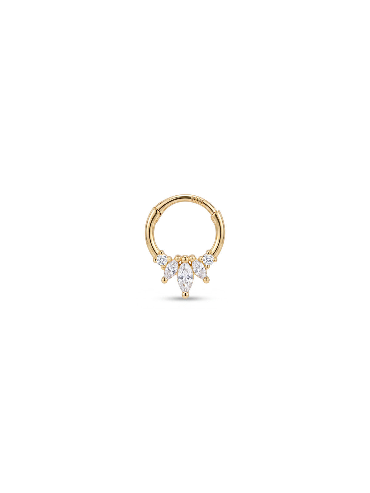Archive Marquise Crown Daith Halka Piercing