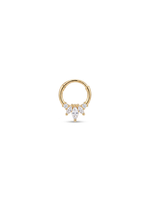 Archive Marquise Crown Daith Halka Piercing