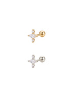 Archive Marquise Double Accent Piercing