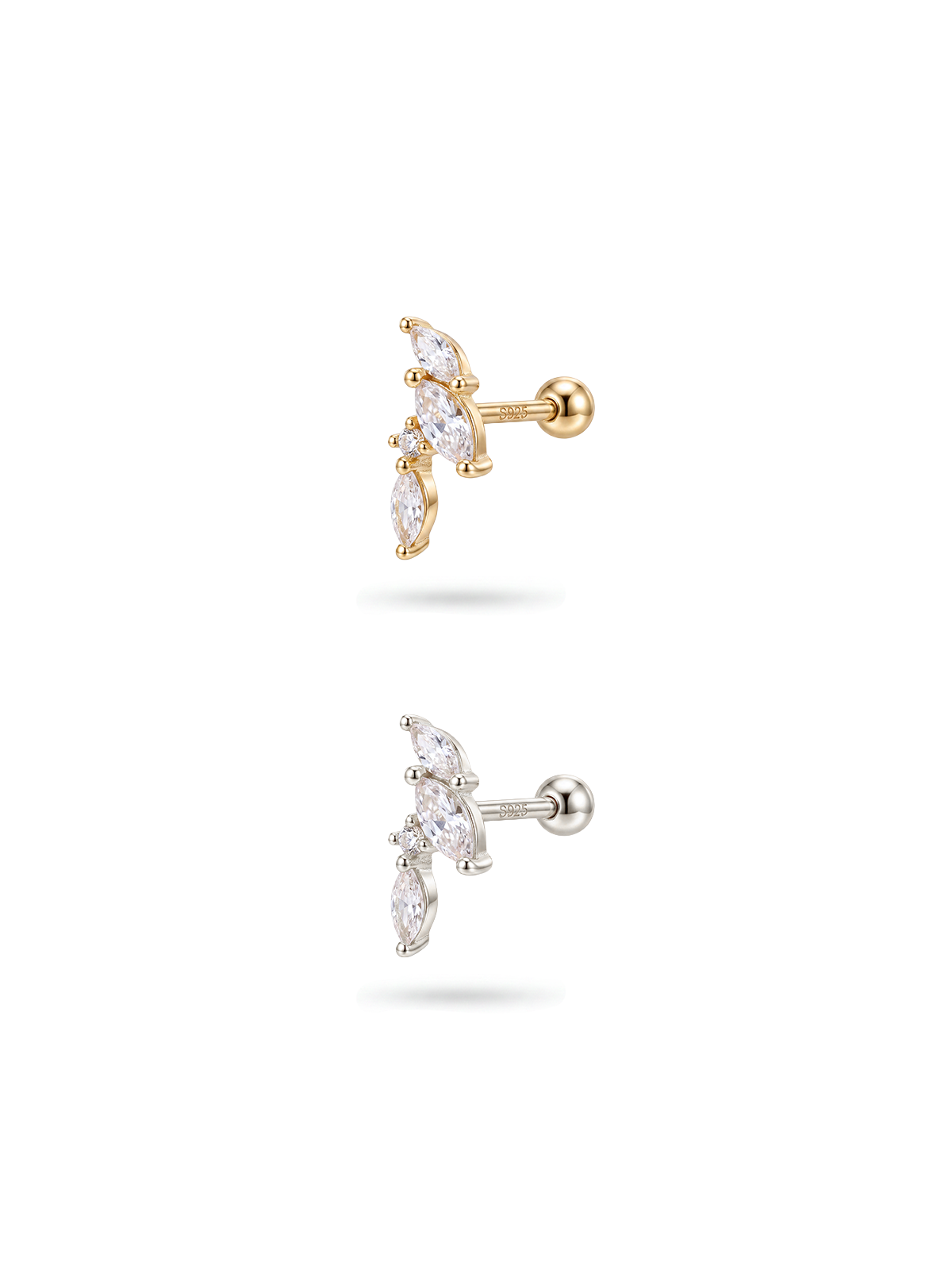 Archive Marquise Vine Piercing