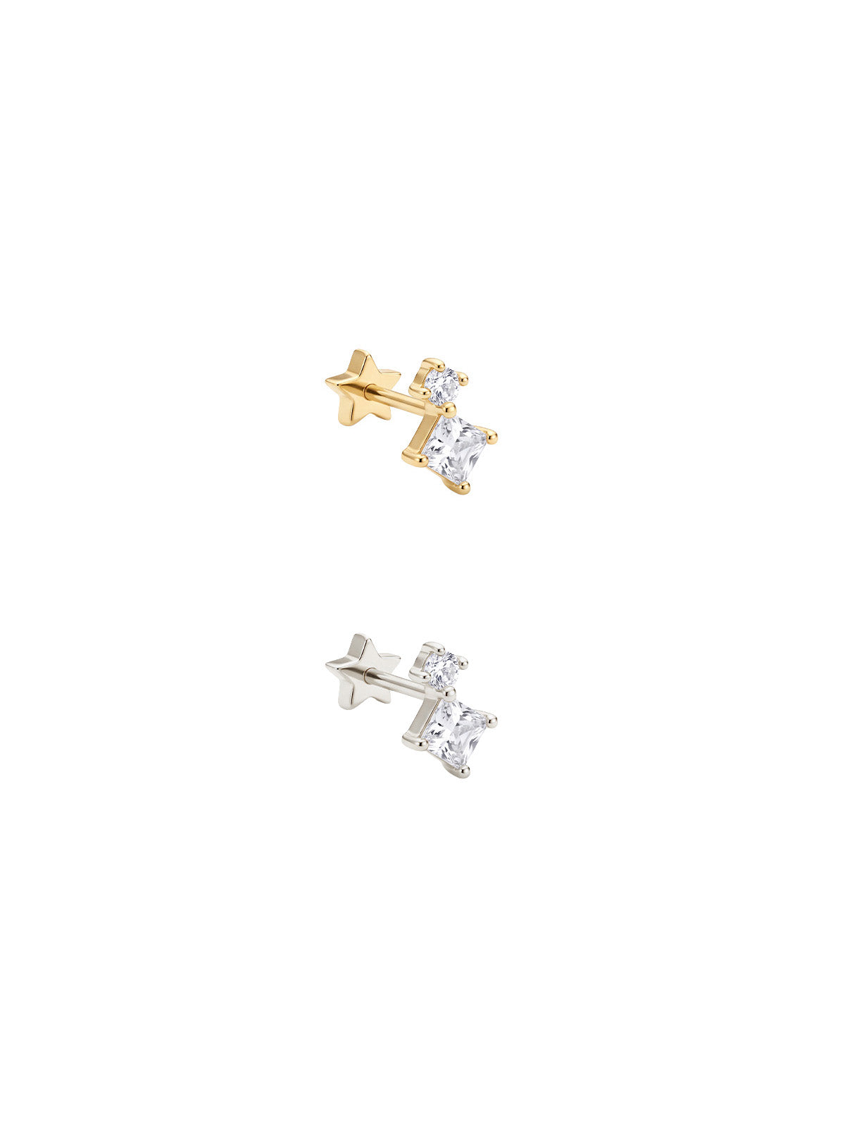 Archive Mixed Cut Duo Piercing
