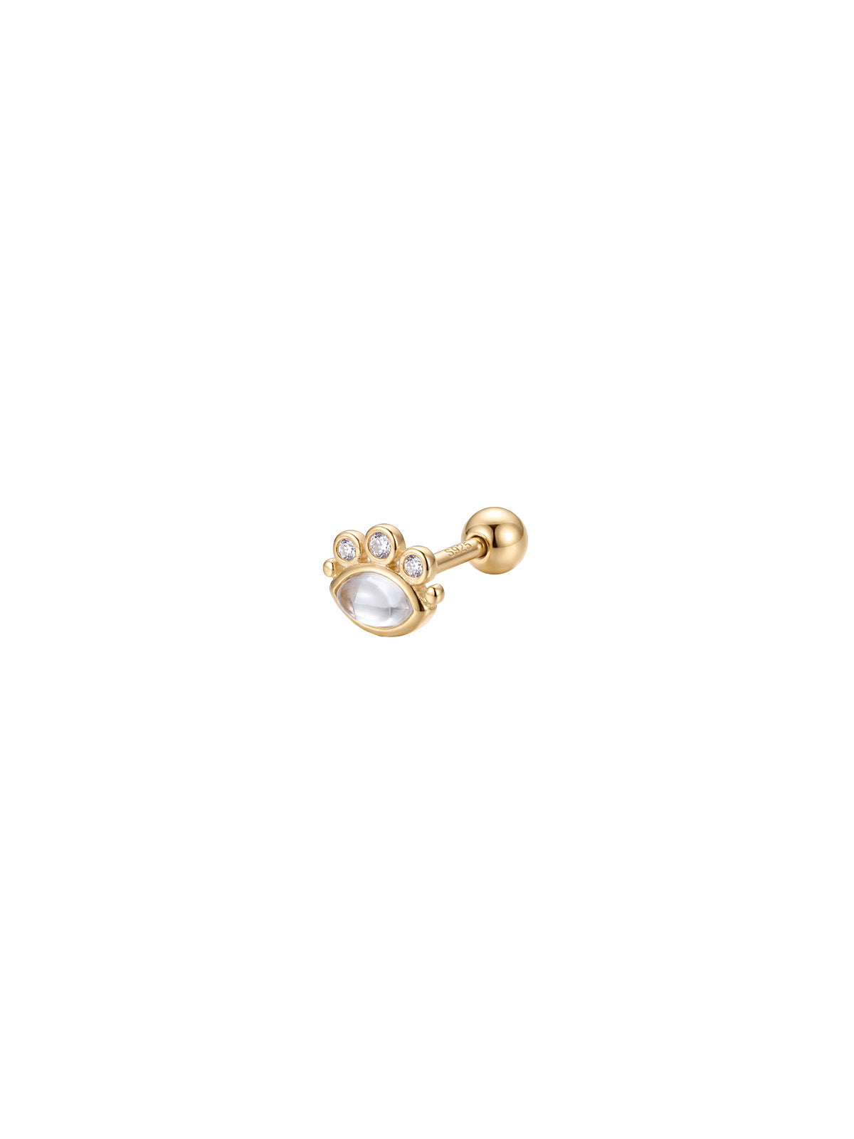 Archive Moonstone Paw Piercing