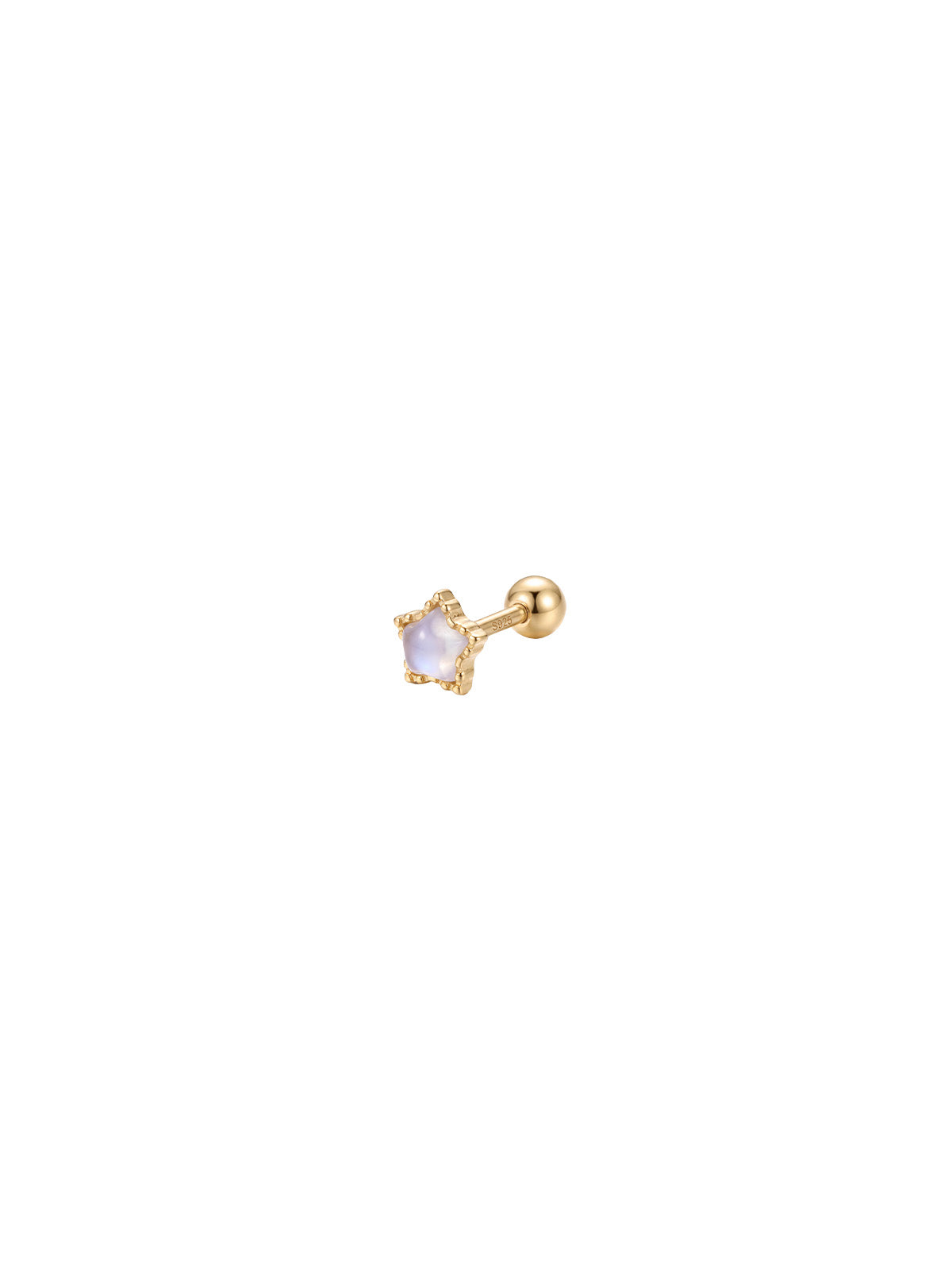 Archive Moonstone Star Piercing