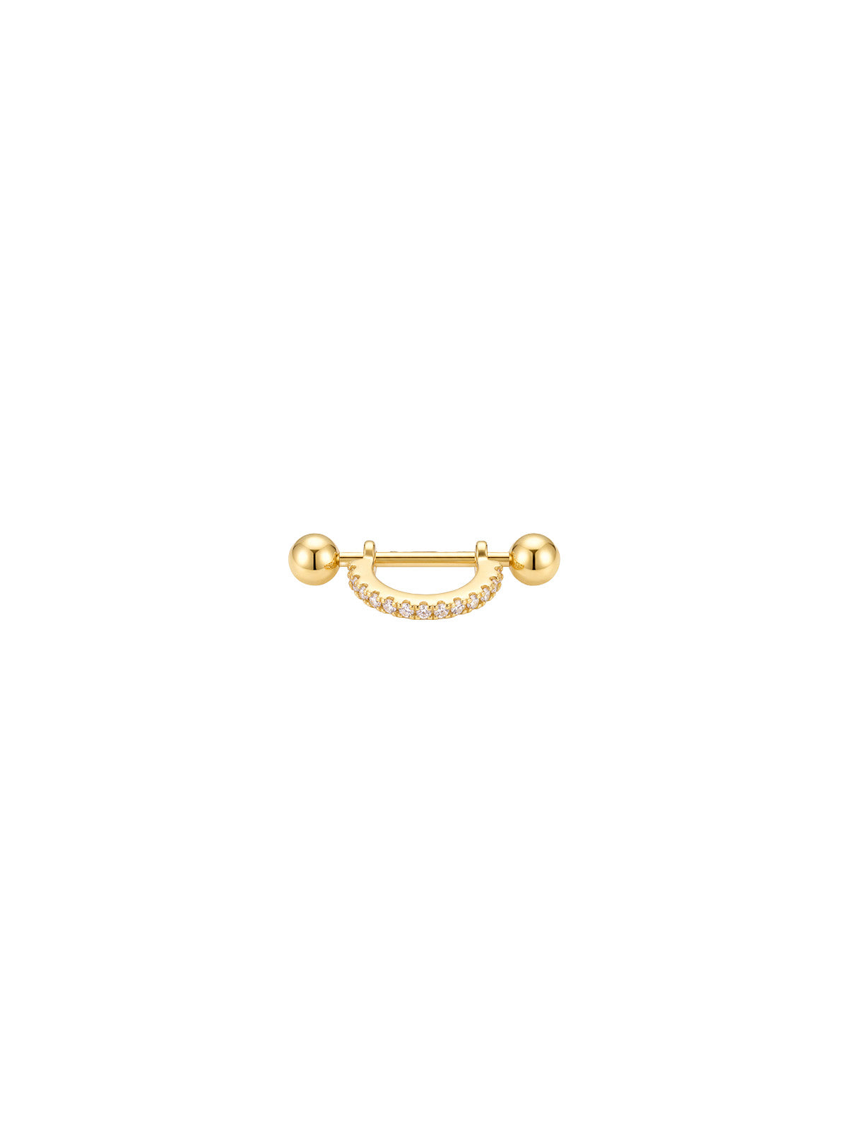 Archive Pavé Arc Piercing