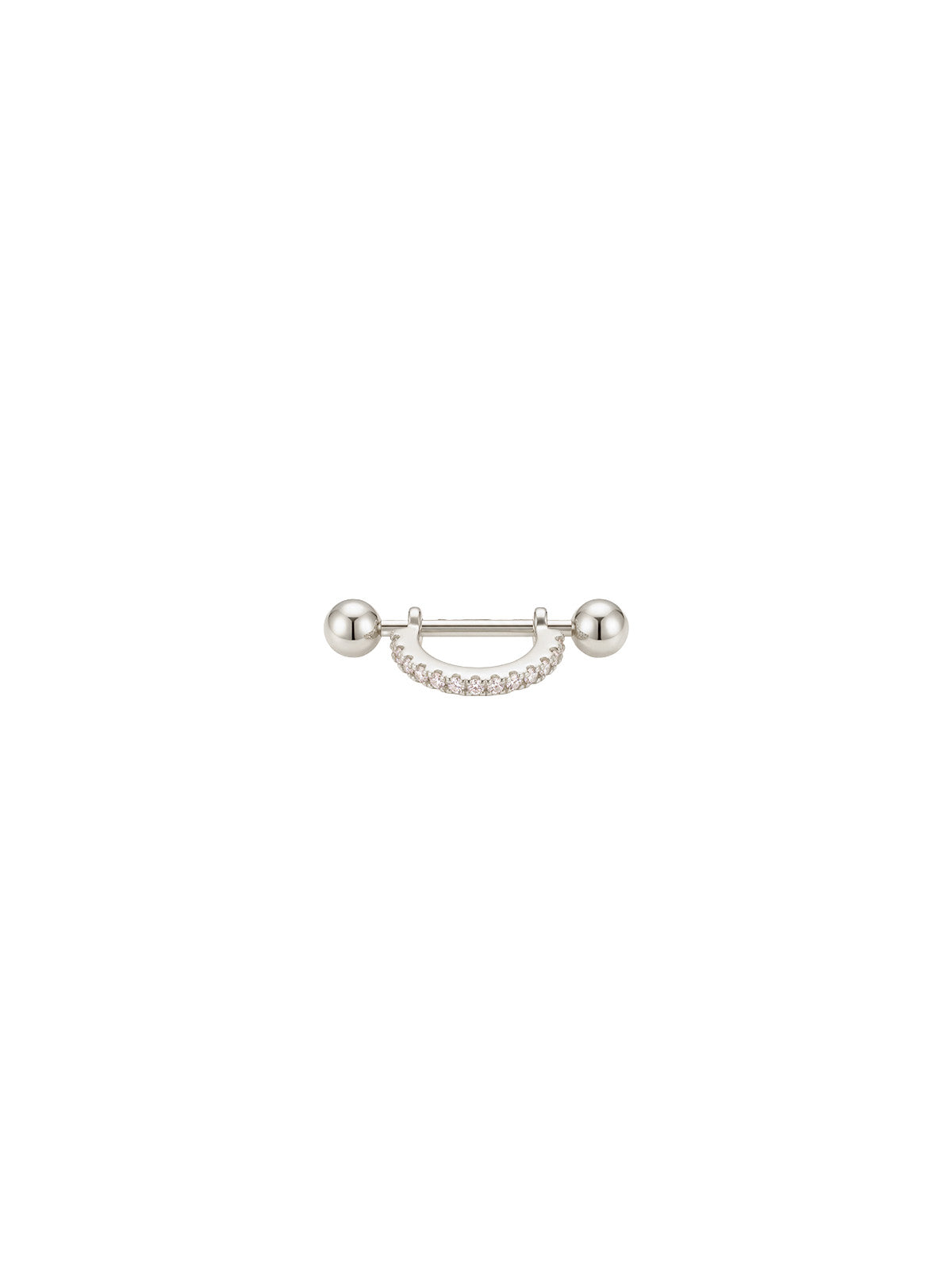 Archive Pavé Arc Piercing