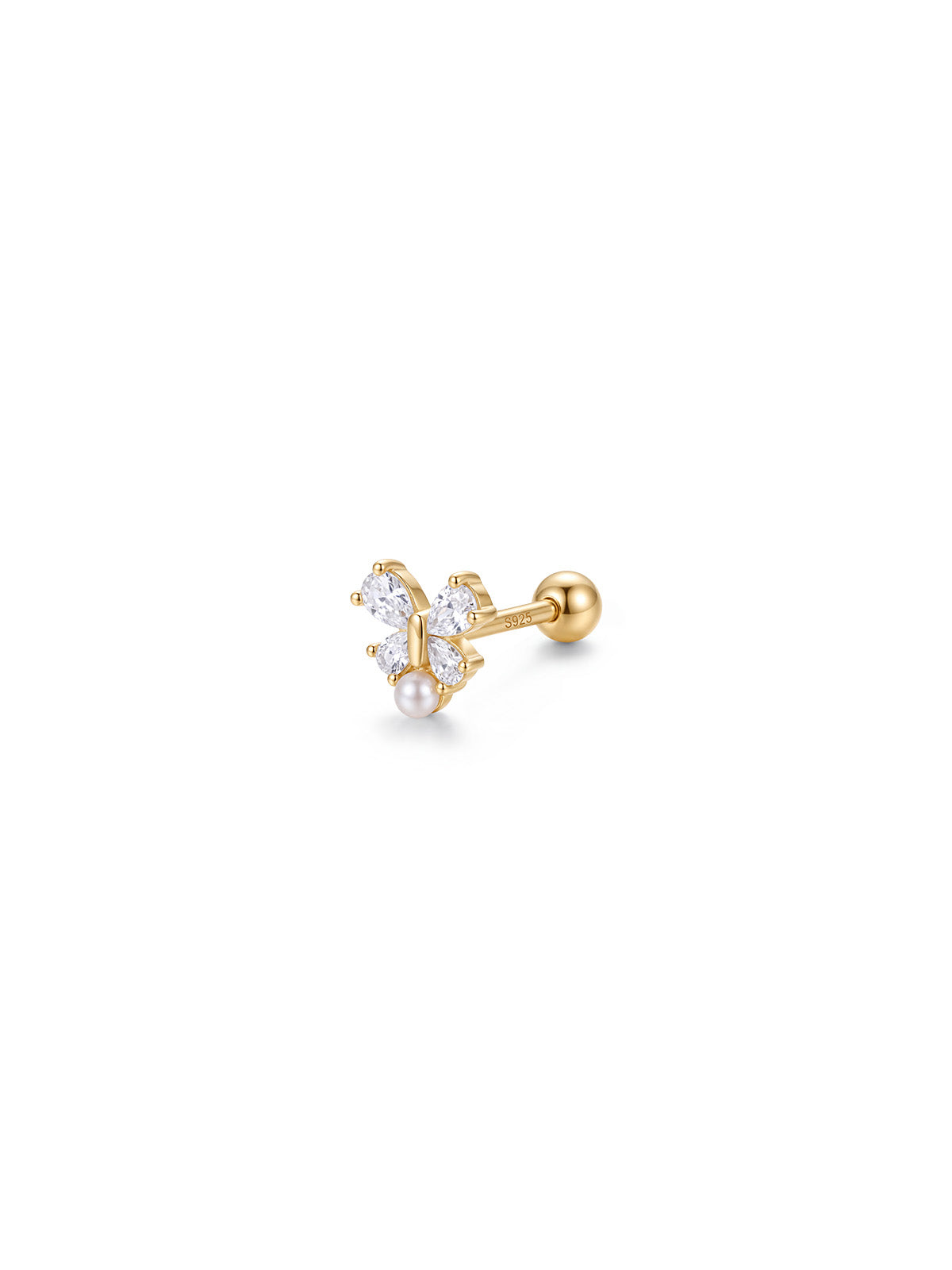 Archive Pearl Butterfly Piercing