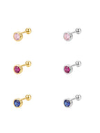 Archive Round Bezel Piercing