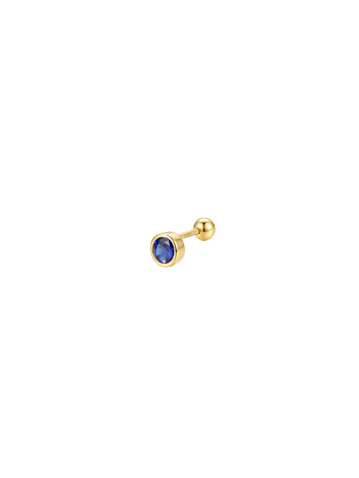 Archive Round Bezel Piercing