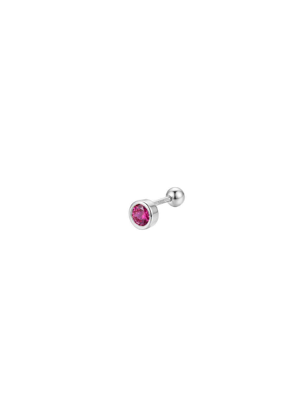 Archive Round Bezel Piercing