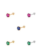 Archive Round Solitaire Piercing