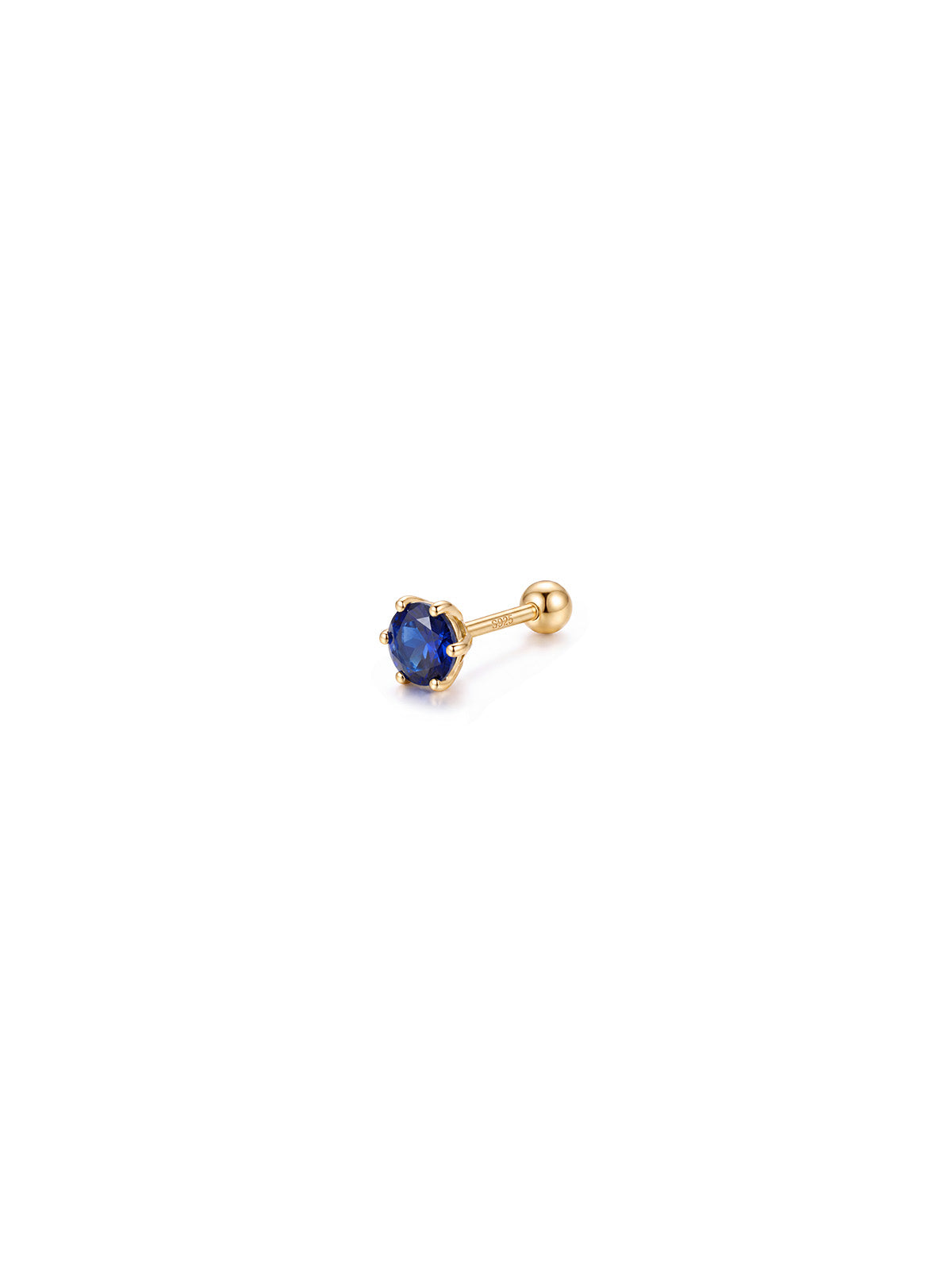 Archive Round Solitaire Piercing